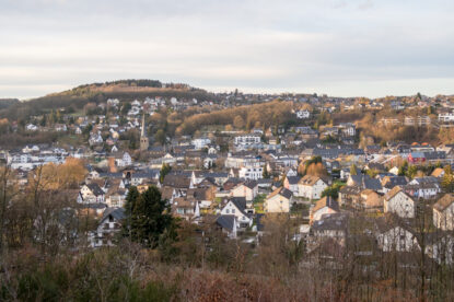 Luftansicht auf Overrath