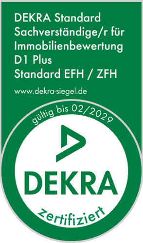 DEKRA Sachverständiger Immobilienbewertung D1 Plus 2029